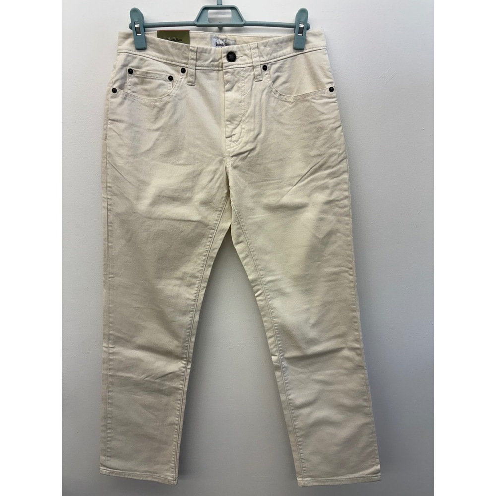 Goodfellow Mens‎ 30x30 Slim Fit Stretch Jeans Khaki Chino Pants Ivory